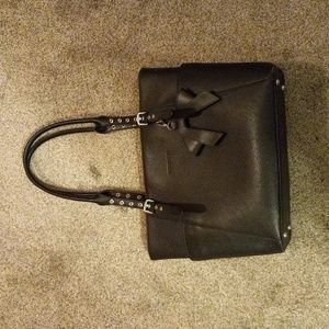 Bostanten black large handbag